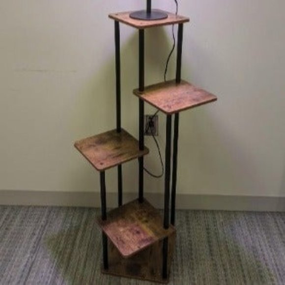 Plant Stand 5 Tier Indoor Metal Flower Shelf for Multiple Plants Corner Plant - Picture 1 of 2